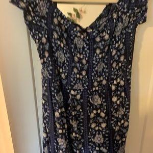 Blue old navy dress midlength